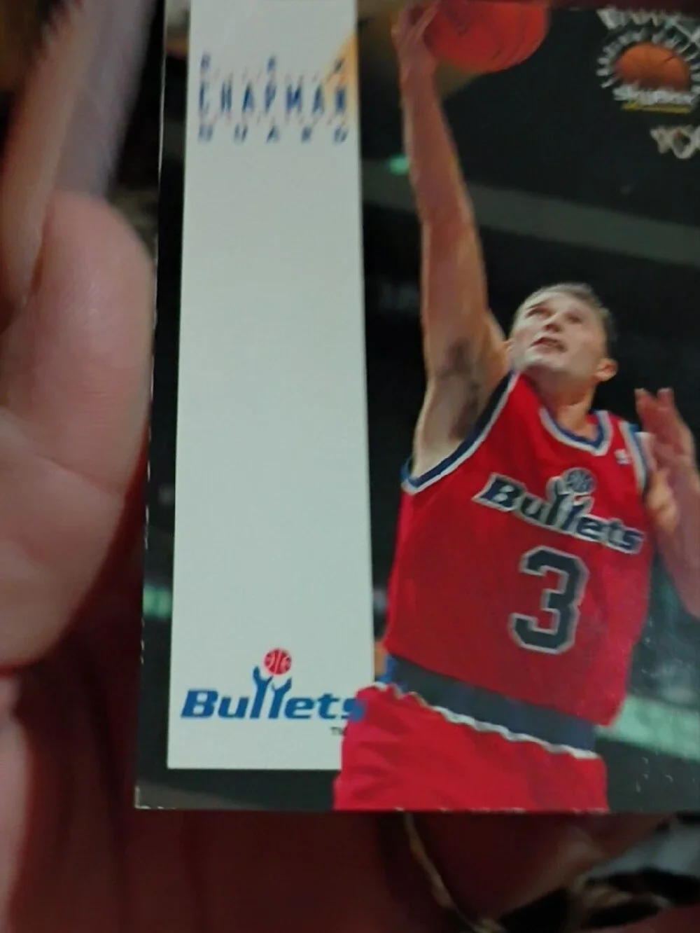 1993-94 SkyBox Premium Rex Chapman Bullets #3 Basketball Card